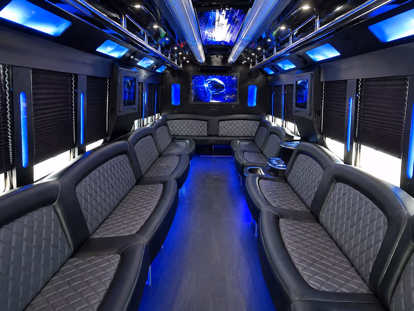 convention shuttle bus loops for multi day conferences near sugar land and stafford