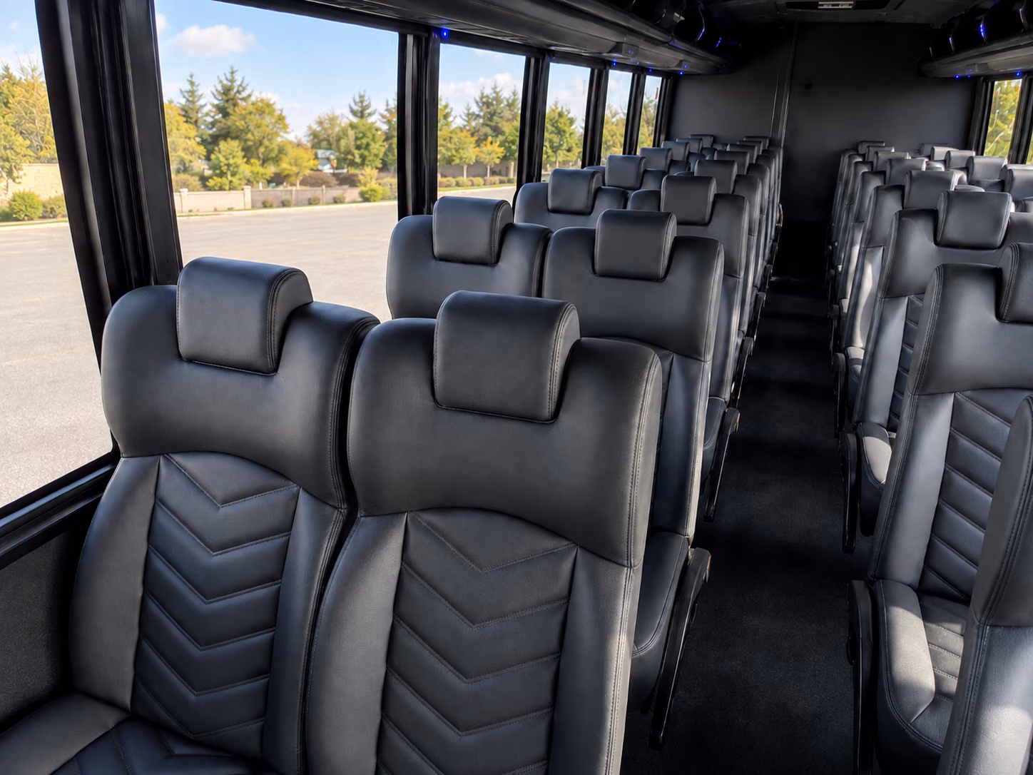 missouri city 20 passenger minibus interior