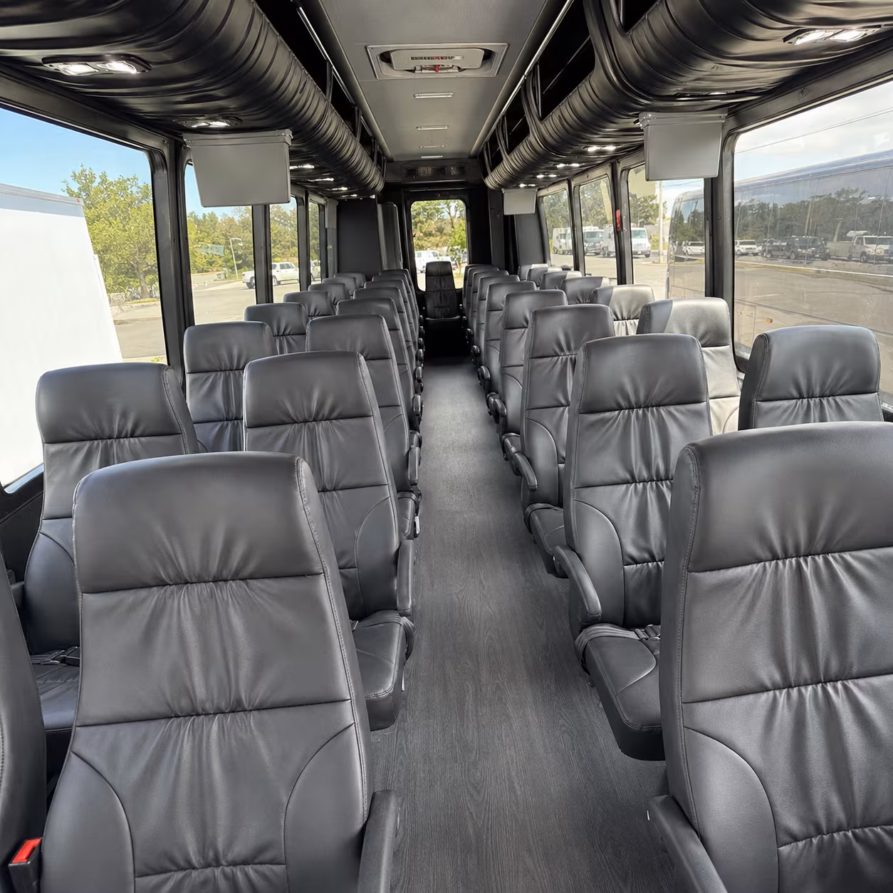 missouri city 25 passenger minibus inside