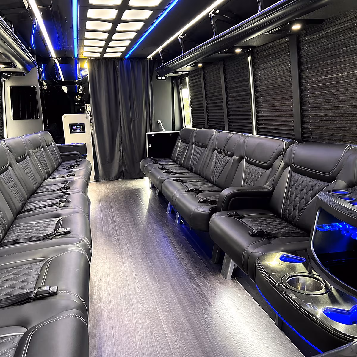 missouri city party bus inside