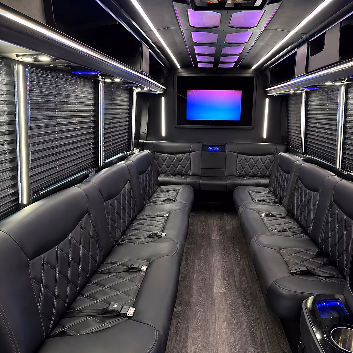 missouri city party bus interior