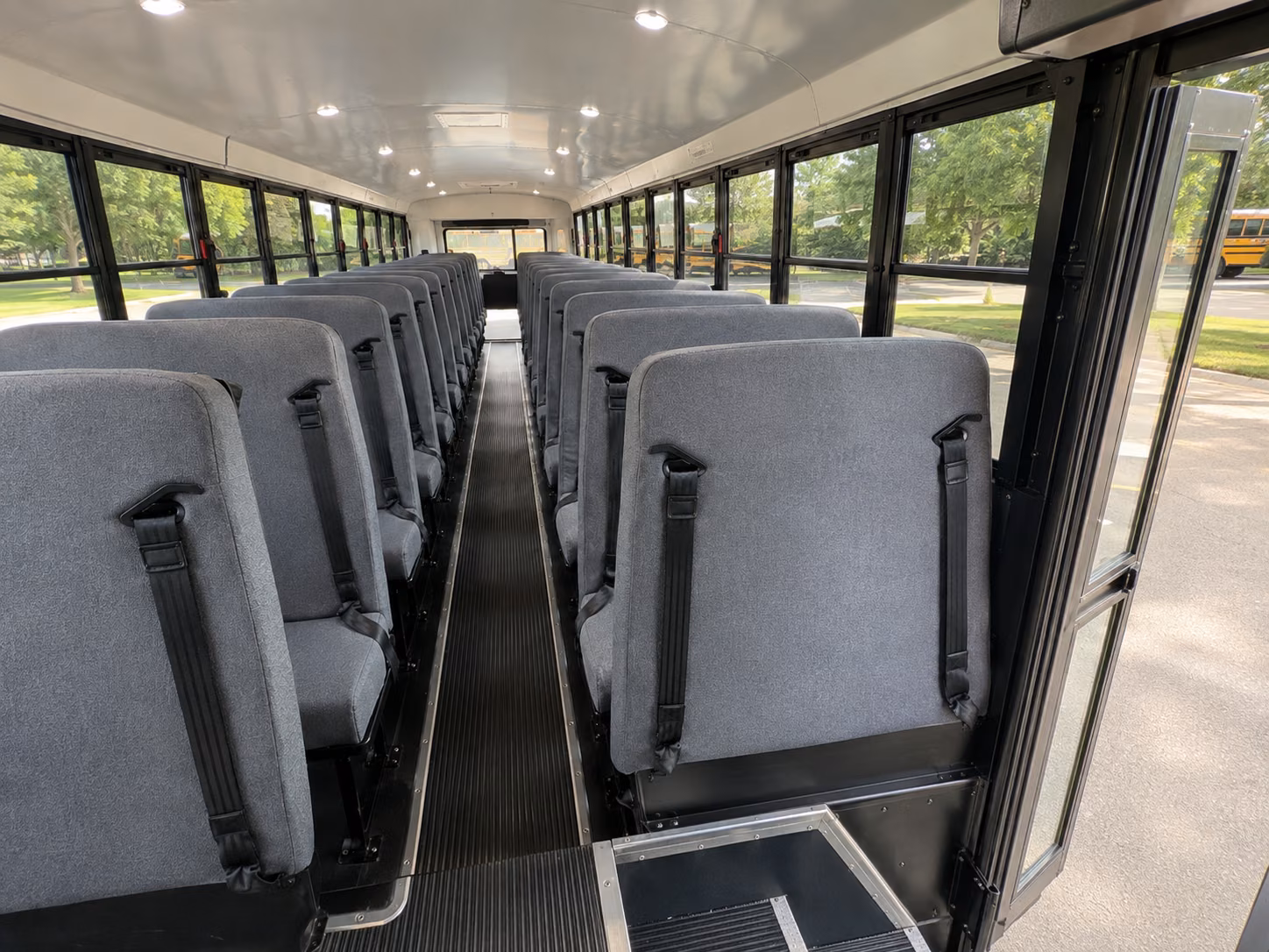 missouri city school bus interior