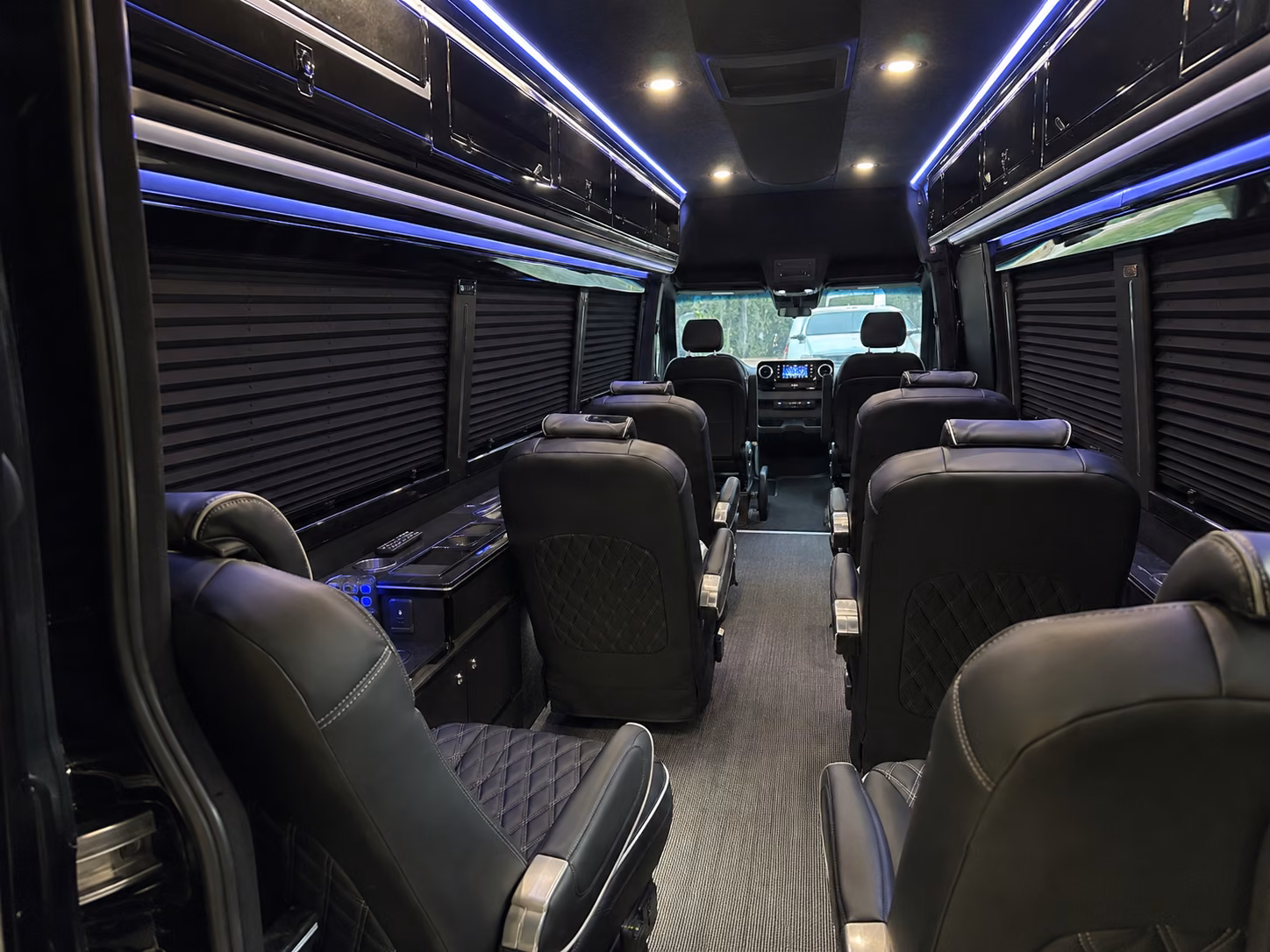 missouri city sporting event transportation onboard seating